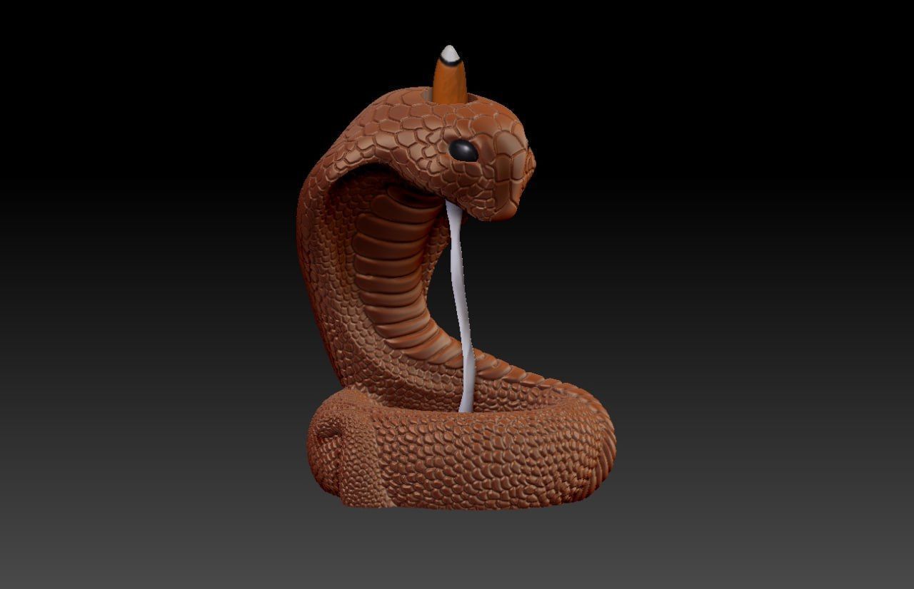 Snake Isanse Holder M28 3D print model_1