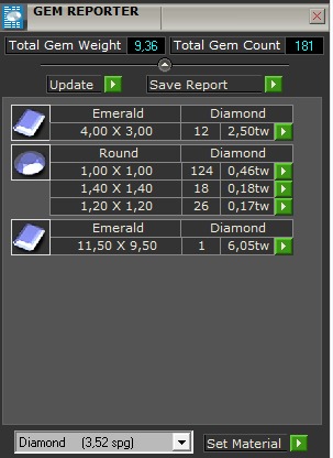Emerald cut diamond engagement ring   3D print model_6