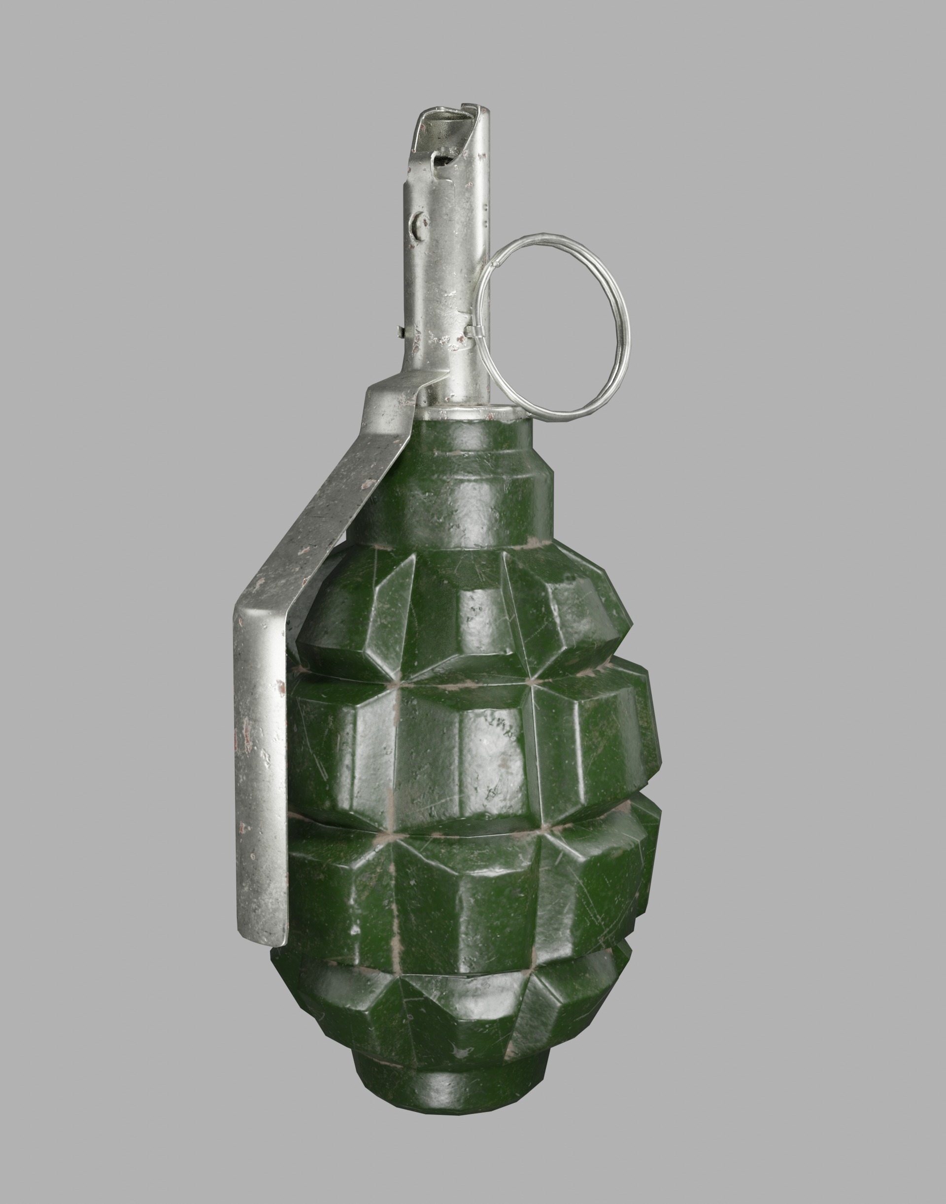 Grenades RGD-5 and F1  Low-poly 3D model_12