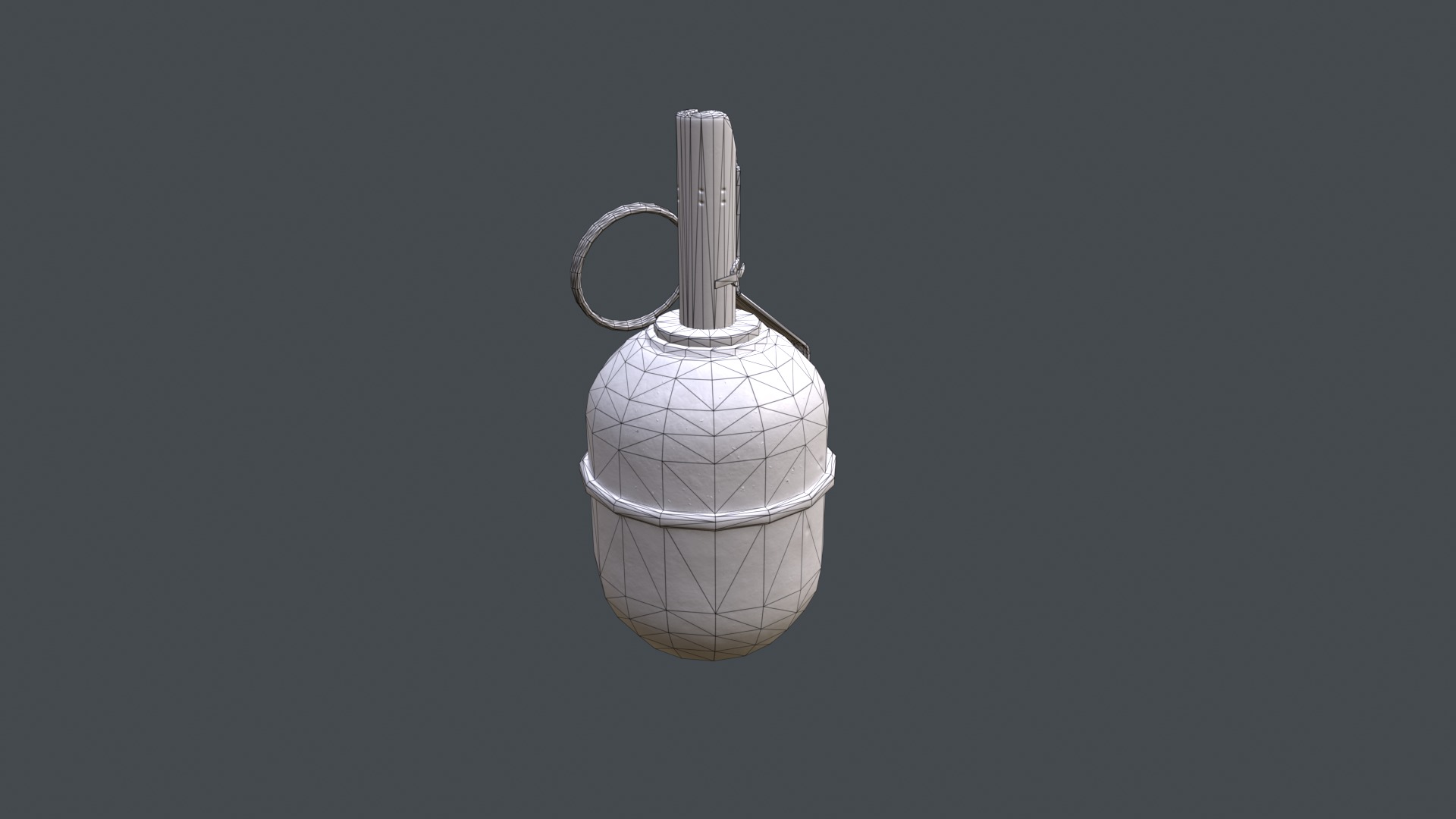 Grenades RGD-5 and F1  Low-poly 3D model_17
