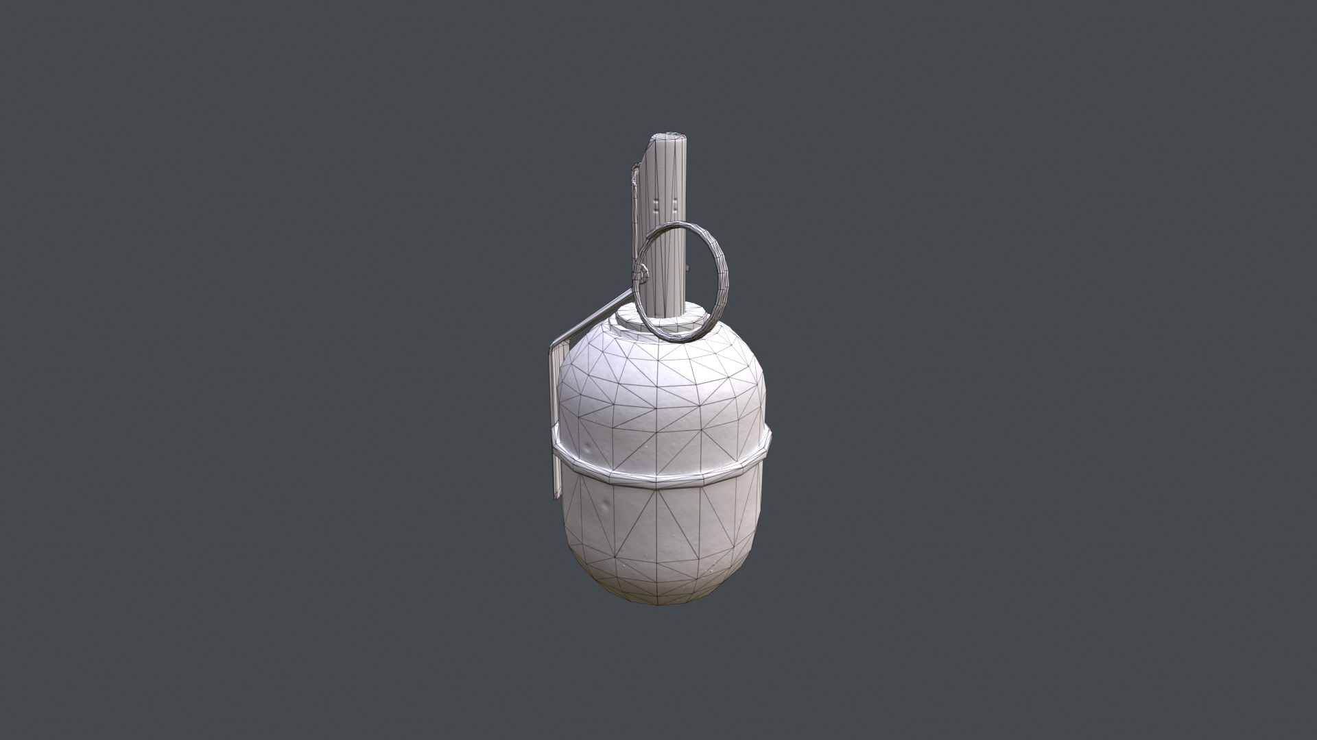 Grenades RGD-5 and F1  Low-poly 3D model_16