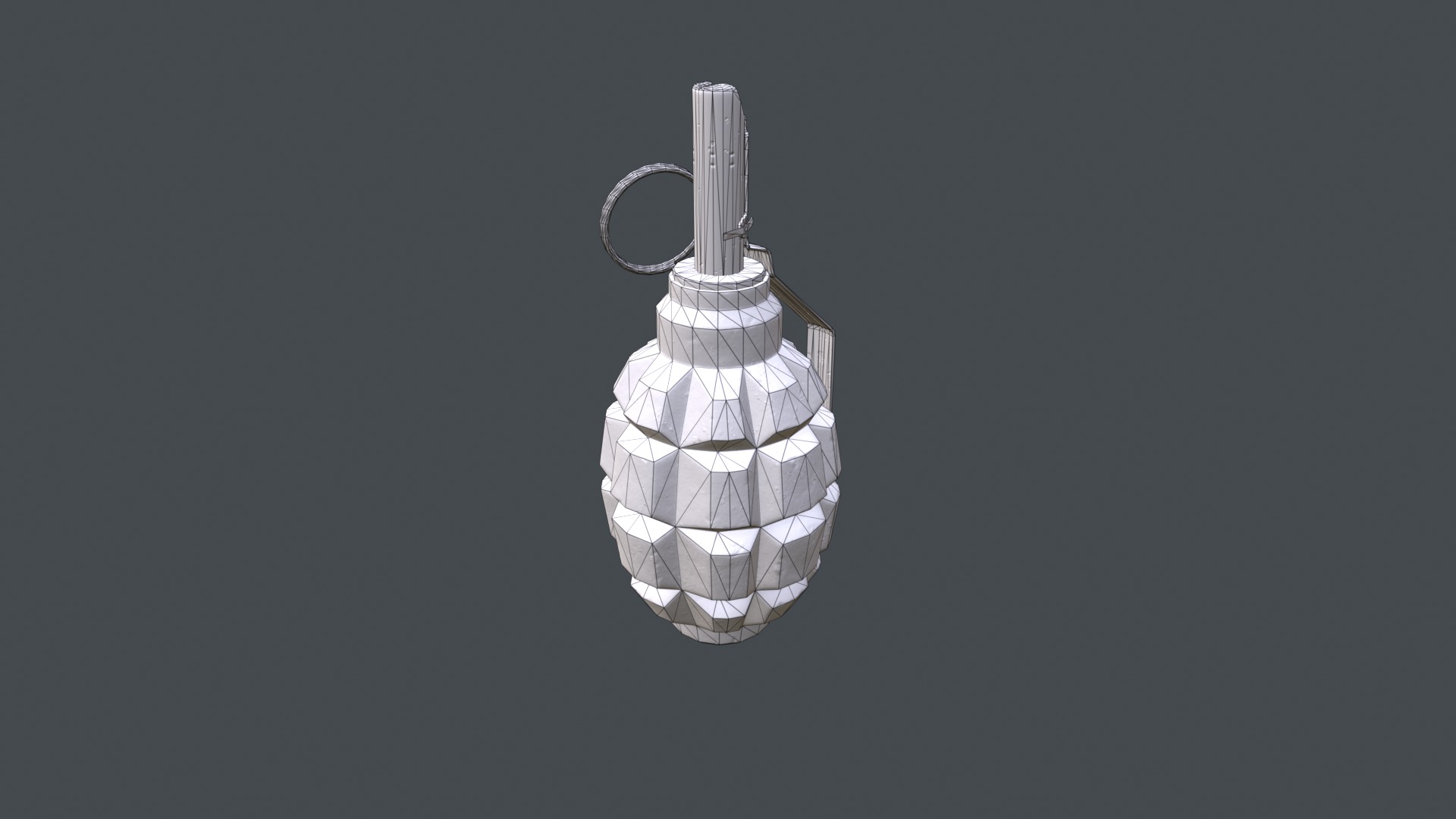 Grenades RGD-5 and F1  Low-poly 3D model_22