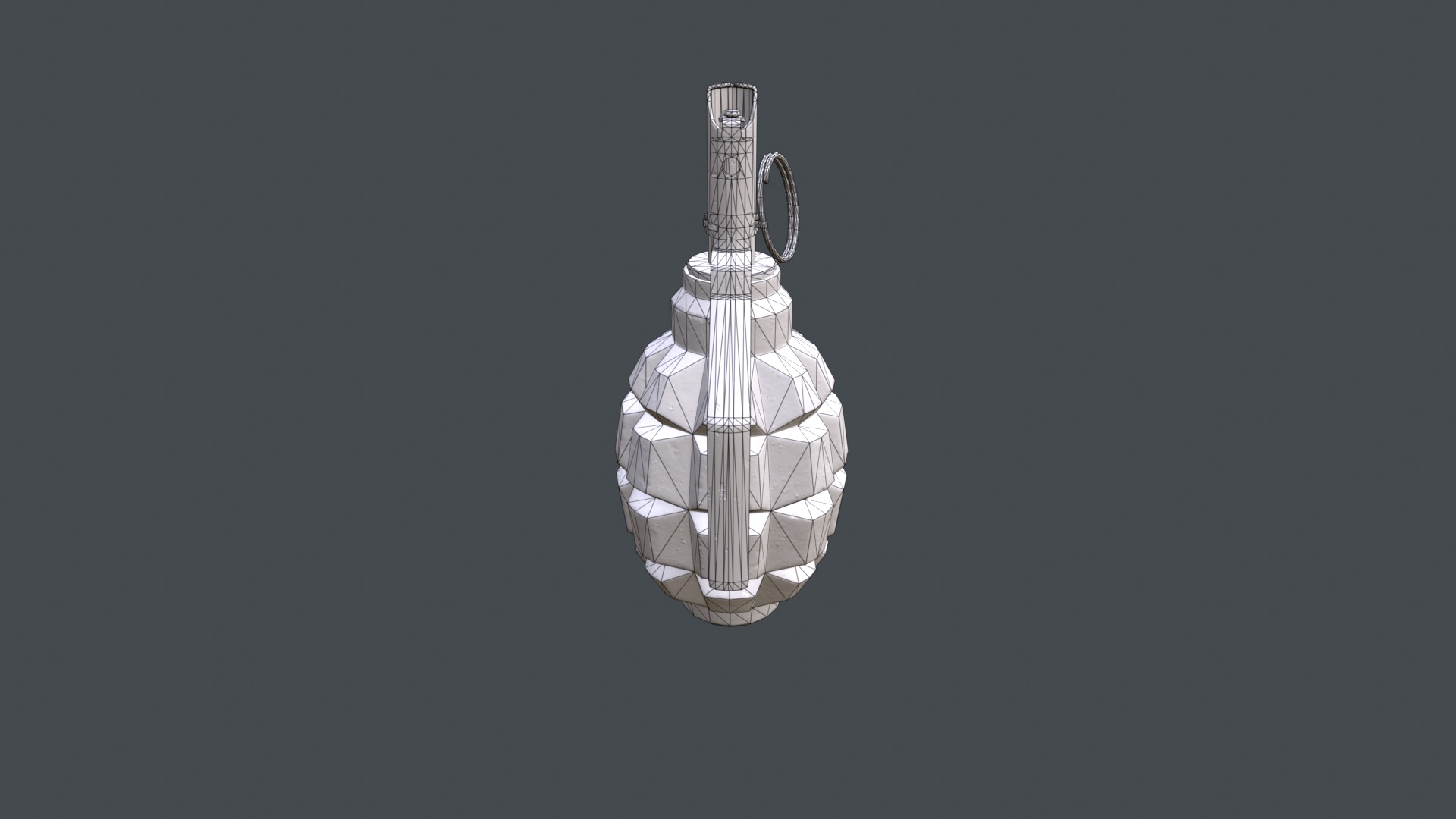Grenades RGD-5 and F1  Low-poly 3D model_21