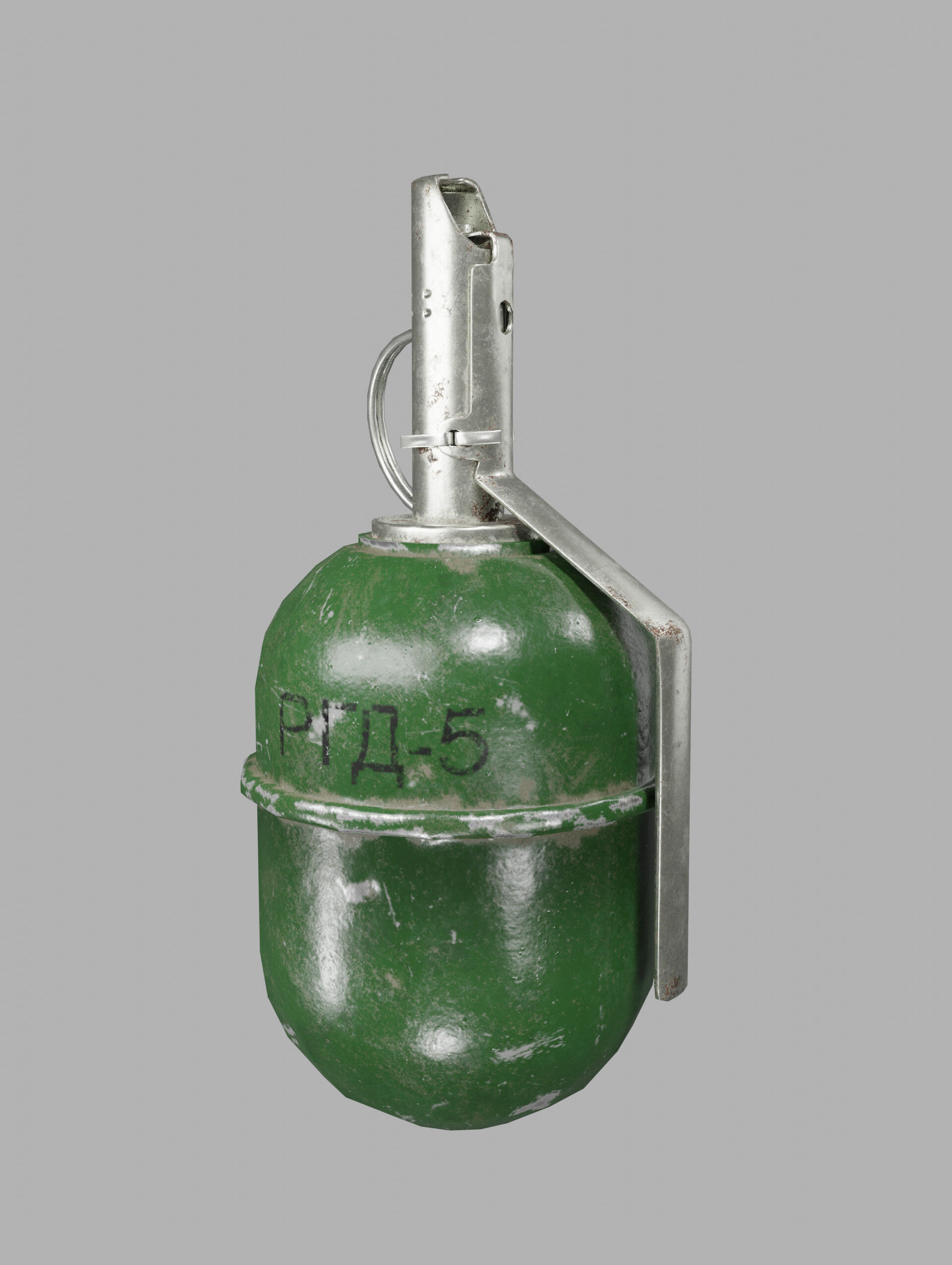 Grenades RGD-5 and F1  Low-poly 3D model_8