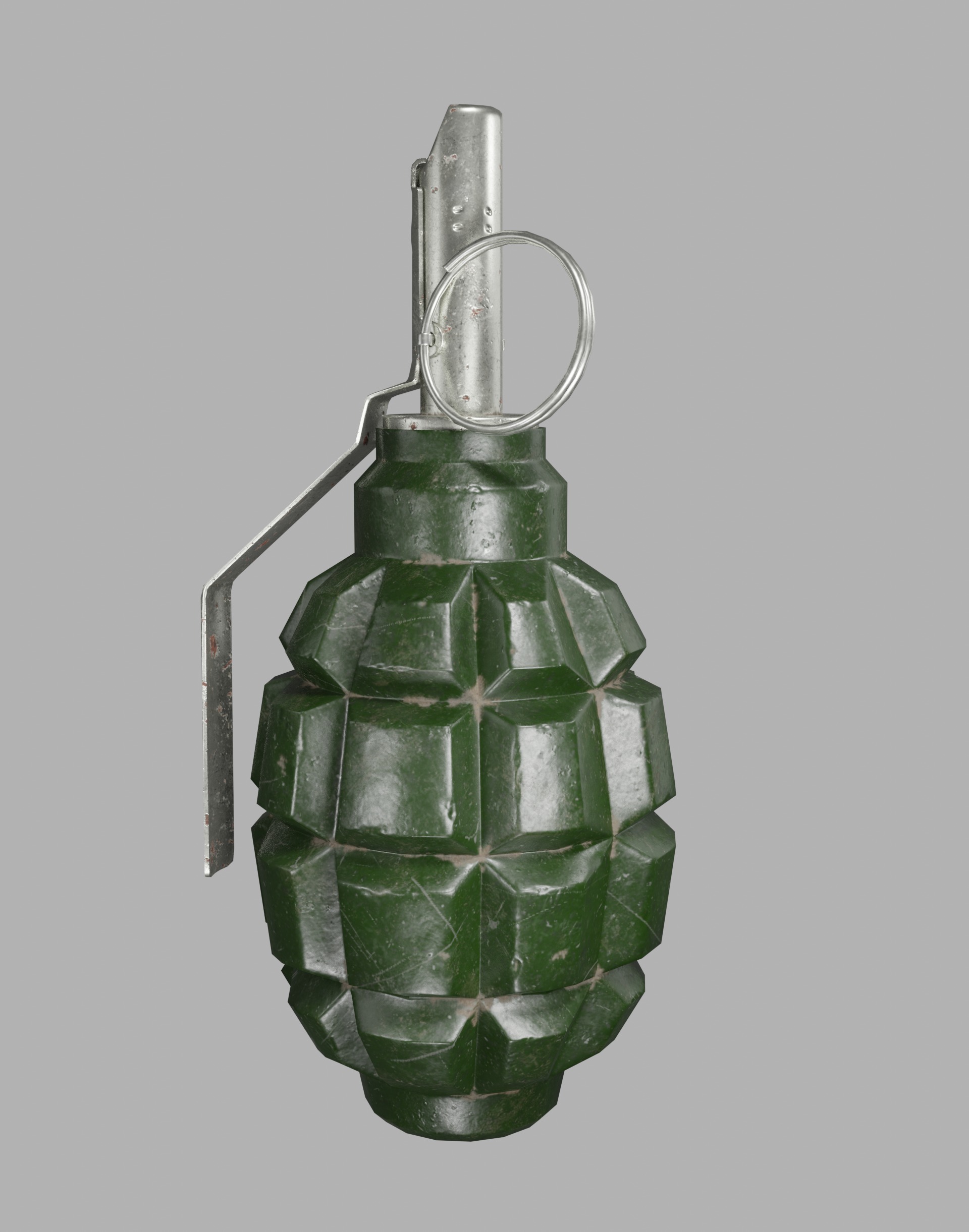 Grenades RGD-5 and F1  Low-poly 3D model_13