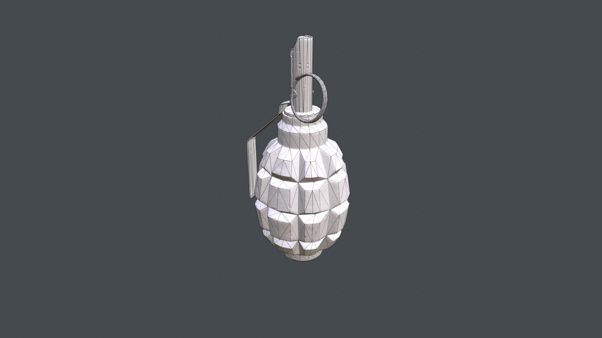 Grenades RGD-5 and F1  Low-poly 3D model_20
