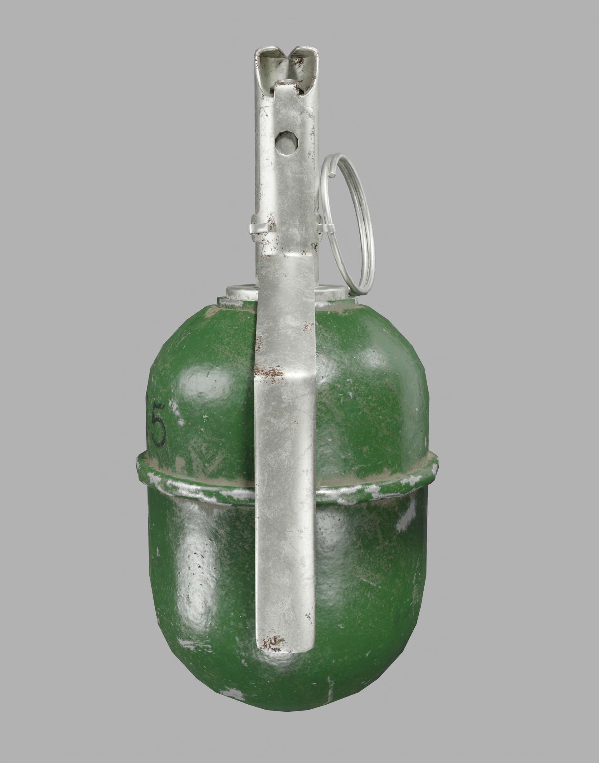 Grenades RGD-5 and F1  Low-poly 3D model_9