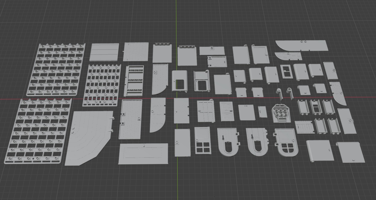 PixelBricks3D - LEGO Door Pack 3D print model_2