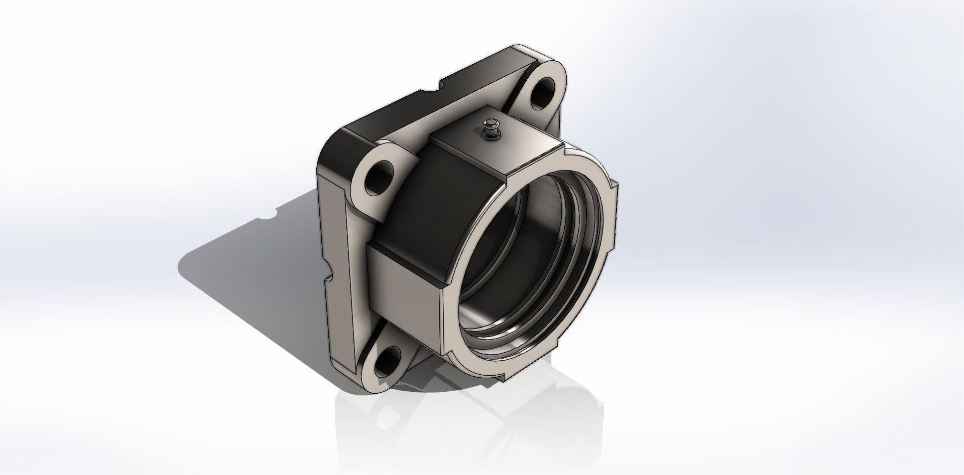 Mancal de Rolamento SKF F4BE 103-SRB-SRH00 Rolling Bearing 3D model_1