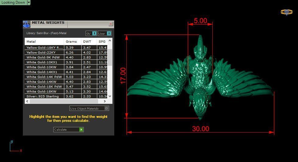 Assyrian eagle and lion combined statue 3D print model_8