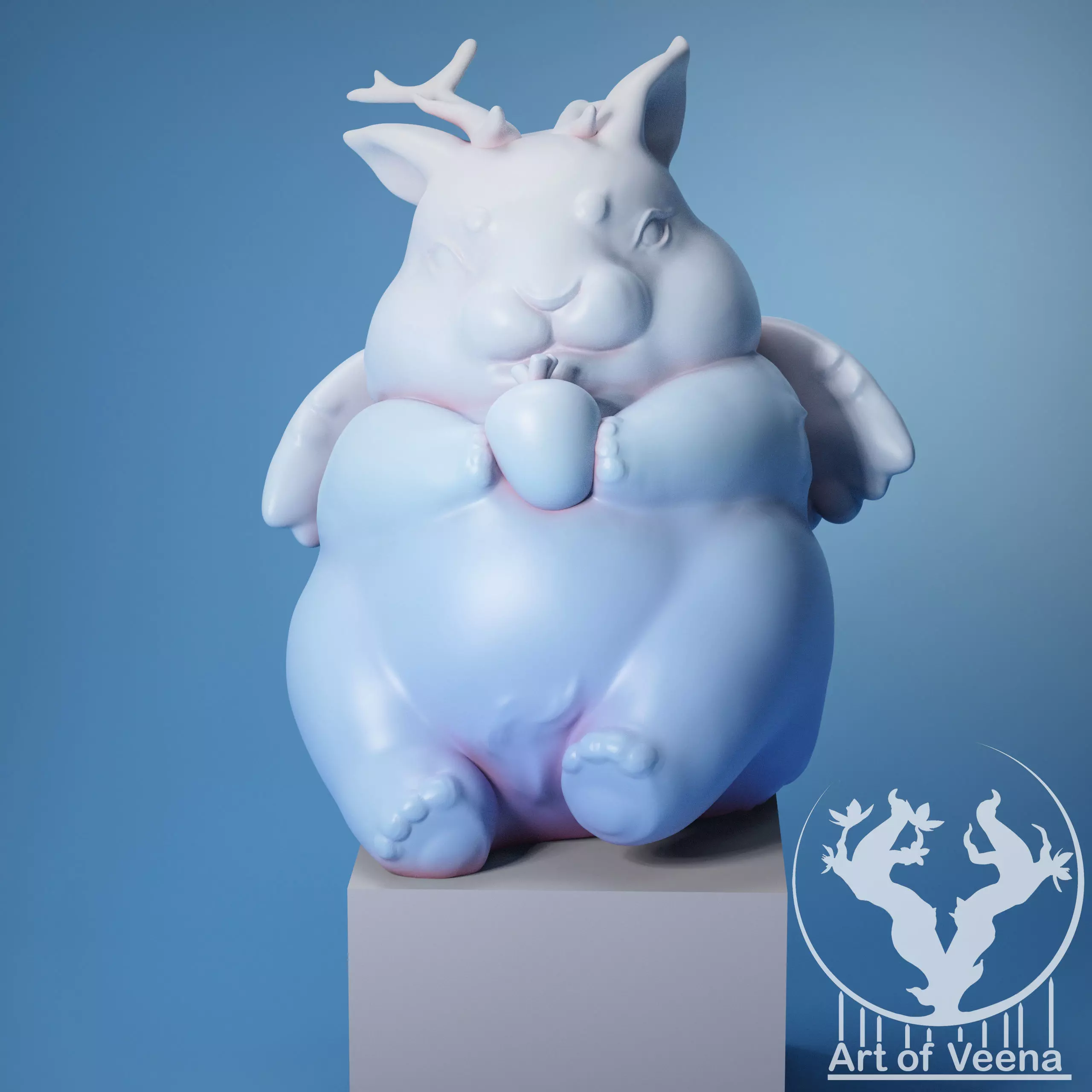 Rabbit Lion 3D print model_0
