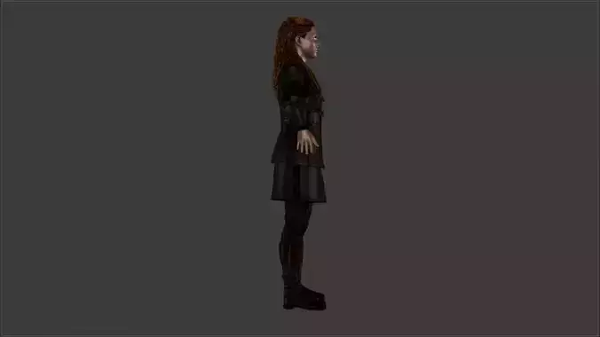 Medieval Warrior Woman