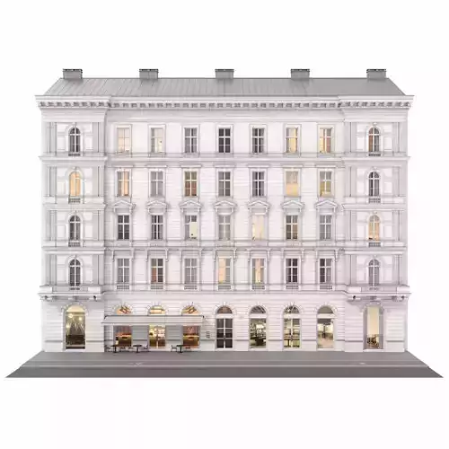 Building Vienna 01 3D model