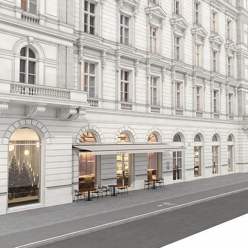 Building Vienna 01 3D model 7