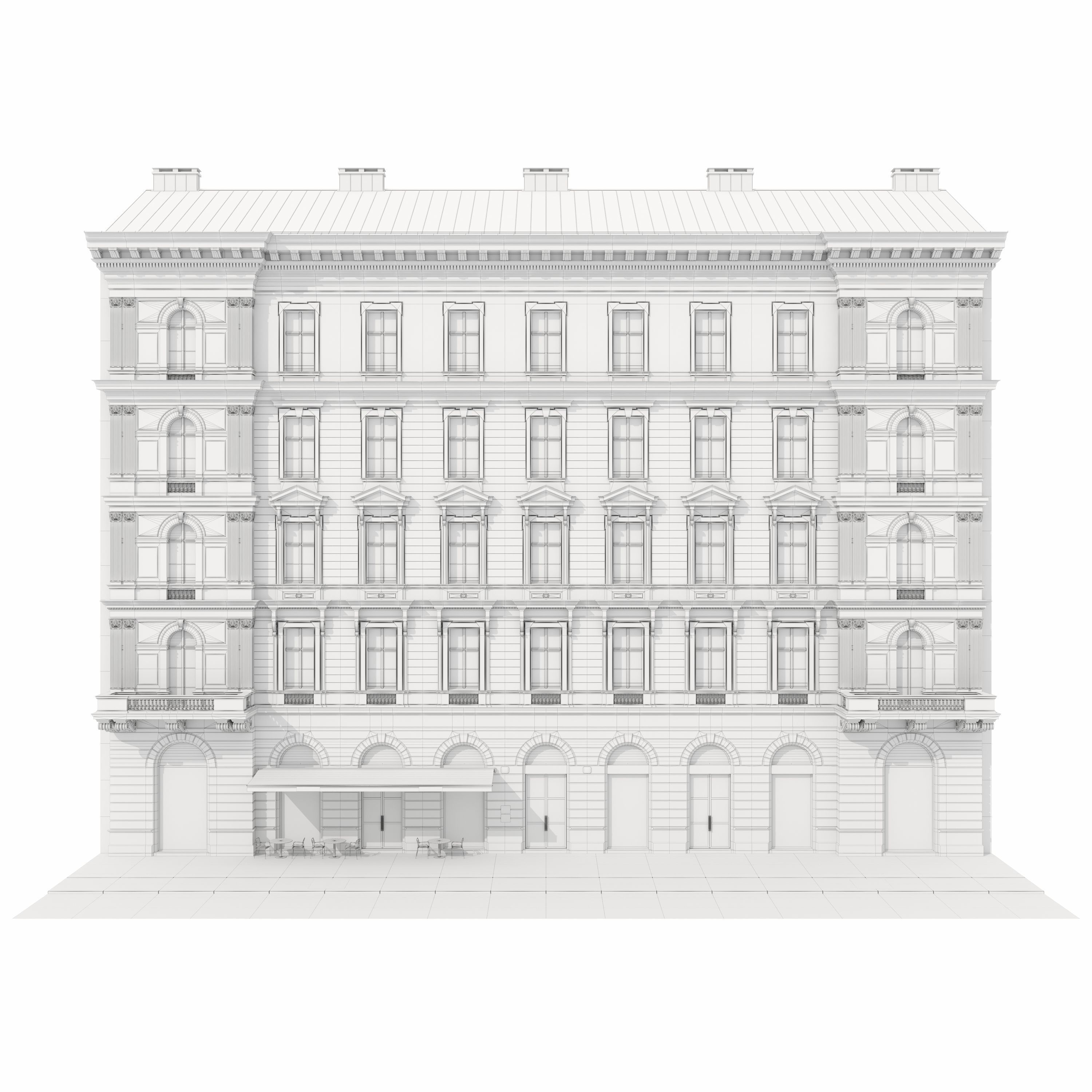Building Vienna 01 3D model_1