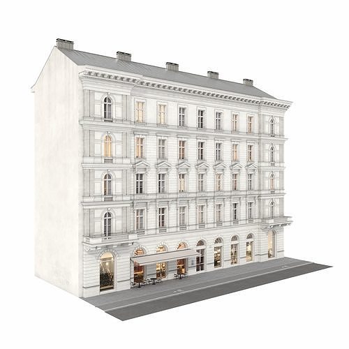 Building Vienna 01 3D model 5