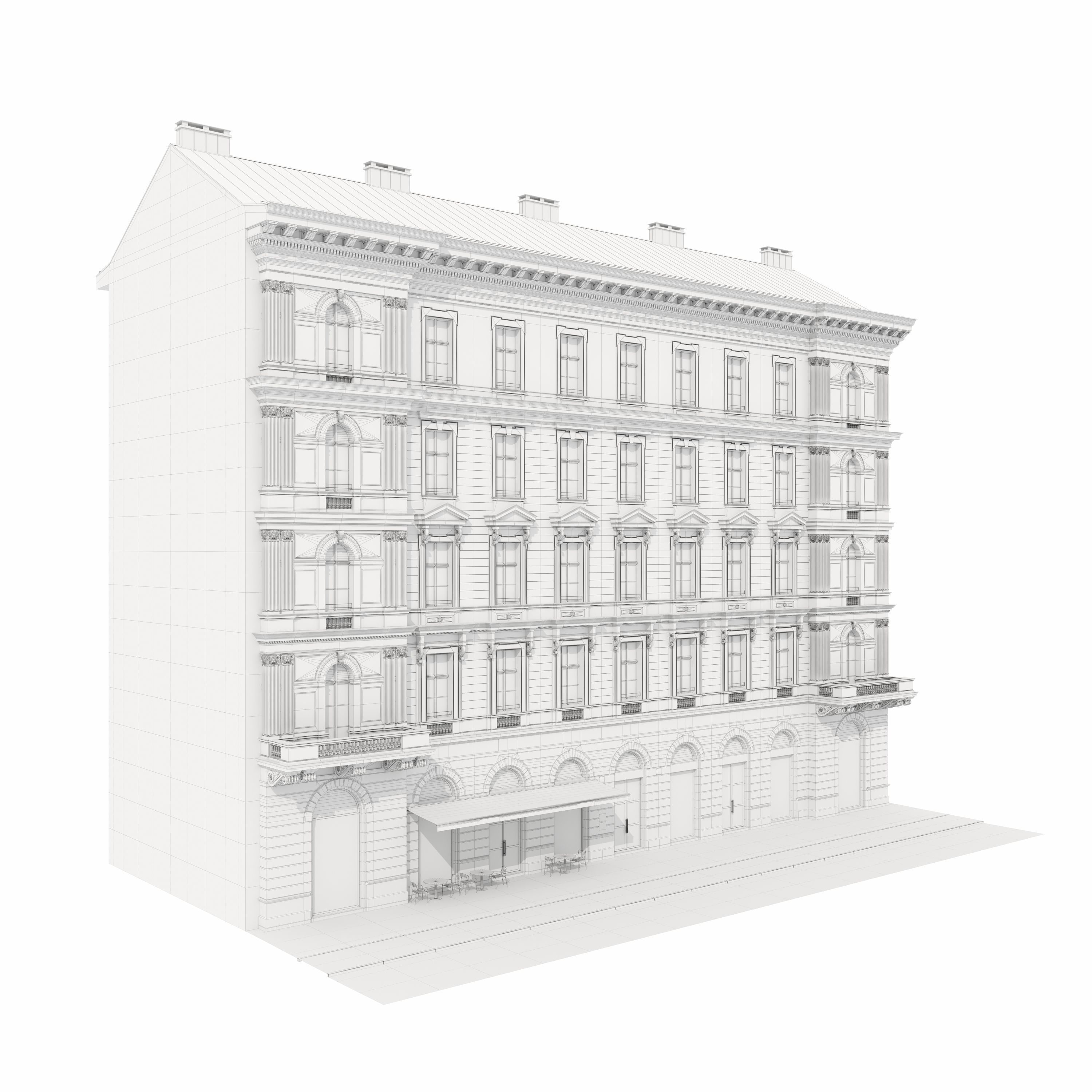 Building Vienna 01 3D model_5