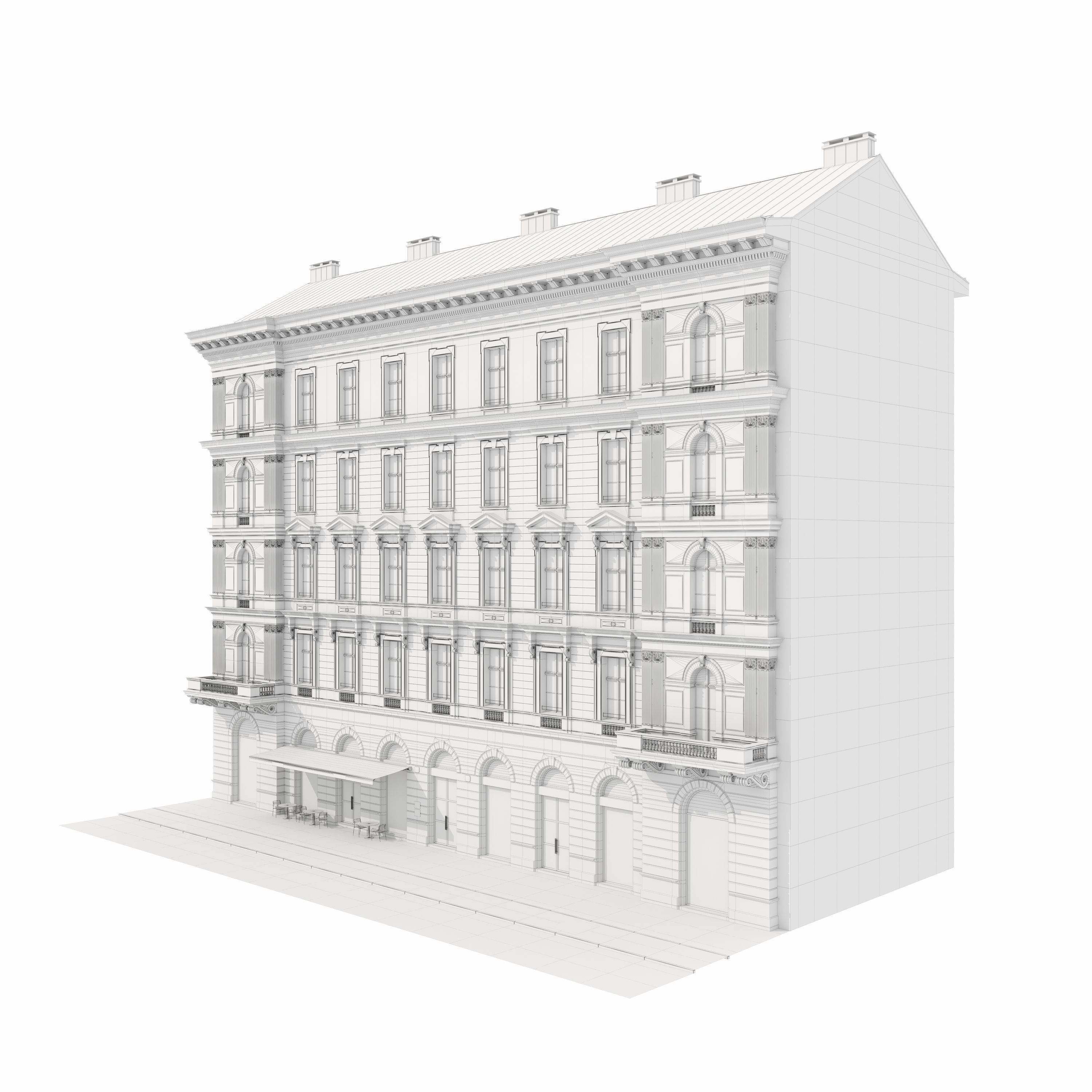 Building Vienna 01 3D model_3