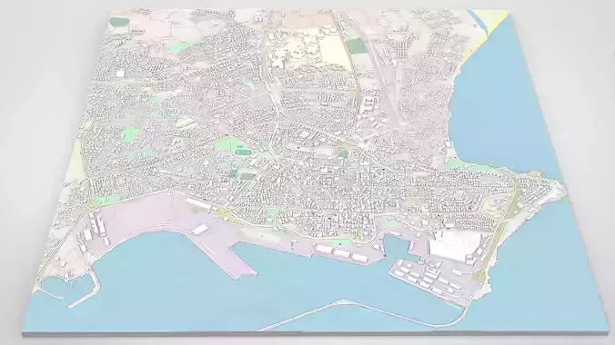 Cityscape Latakia Syria