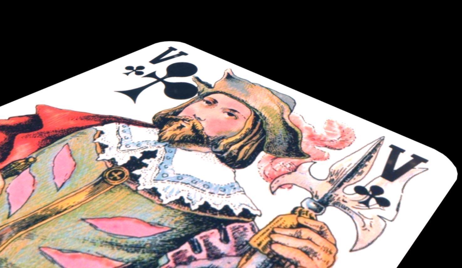 Game card servant 3D model_2