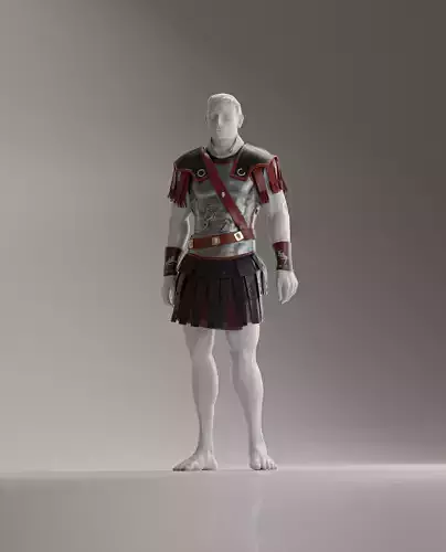 Armor of Marcus Crassus - Roman Armor 3D model