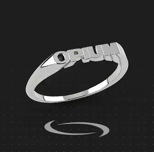 PlayboiCarti OPIUM Ring 3D print model