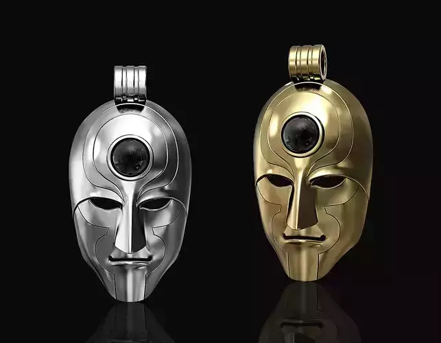 Amon mask pendant 3D print model