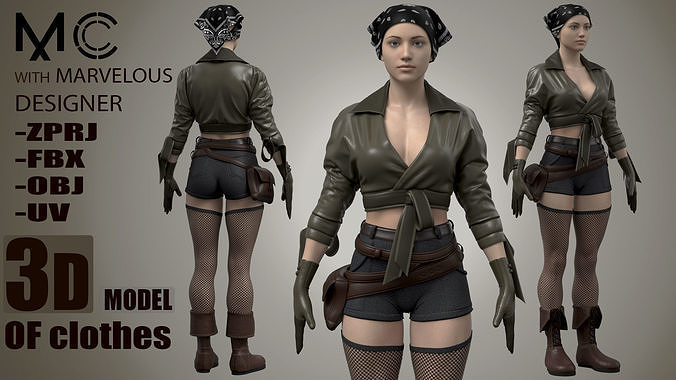 3d model of clothes 3D model