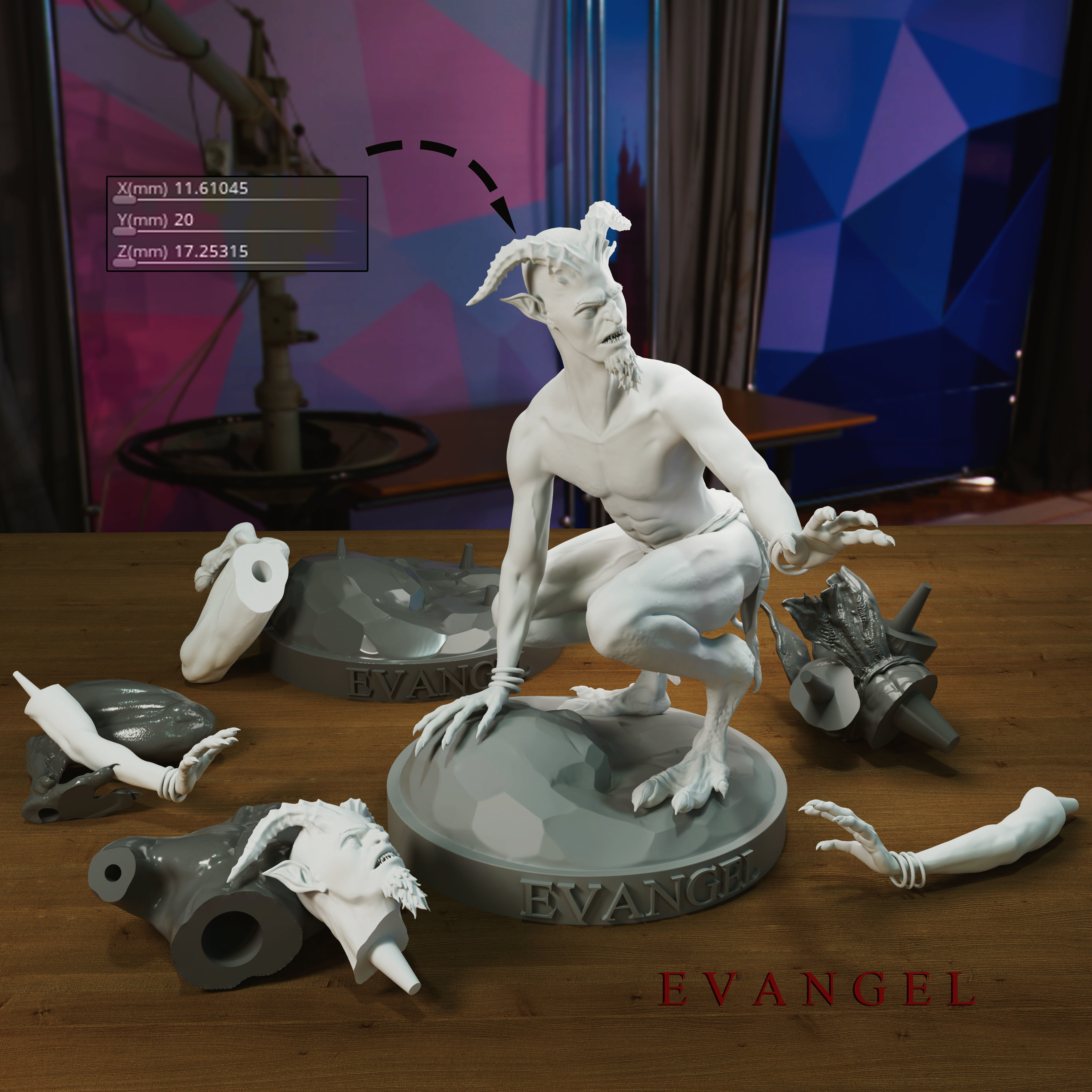 3D Model of Mardazma 3D print model_4