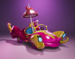 Penelope Pitstop 3D model 3D printable | CGTrader