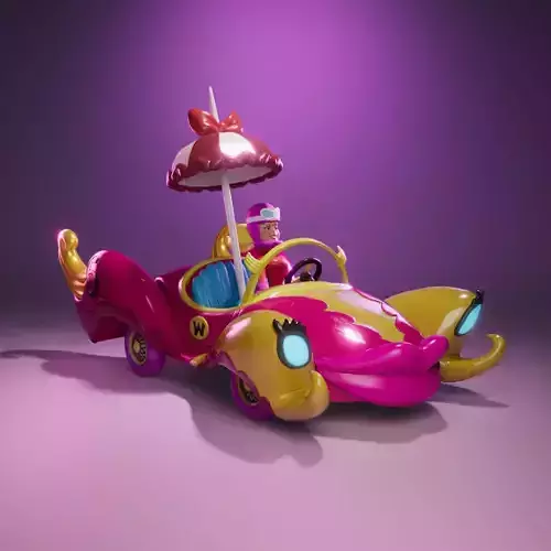Compact Pussycat - Penelope Pitstop - The Wacky Races 3D print model
