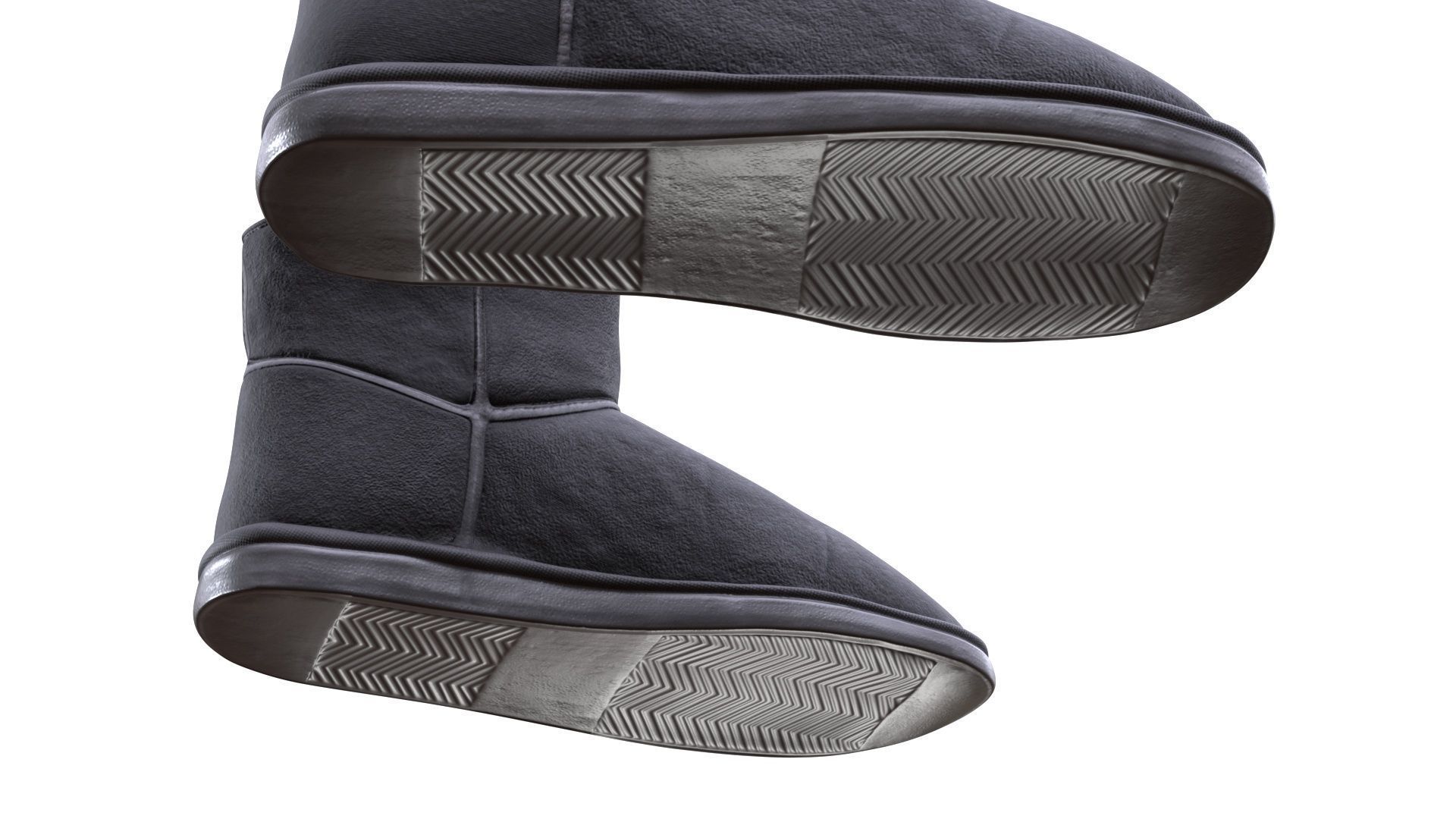 Boots 163 - All MH Bodies - UE5 Skeletons - Rigged Low-poly 3D model_8