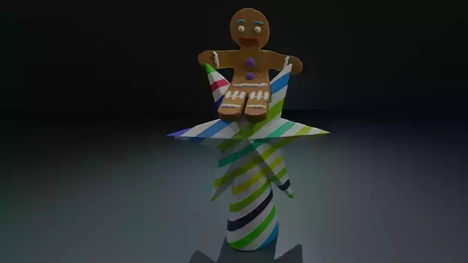 jengibre ginger 3D print model