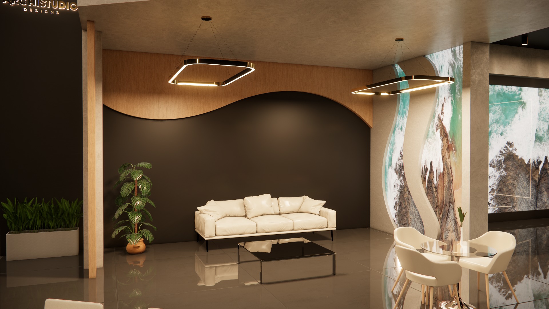 Real estate booth 20m x 8m 3D model 3D model_6