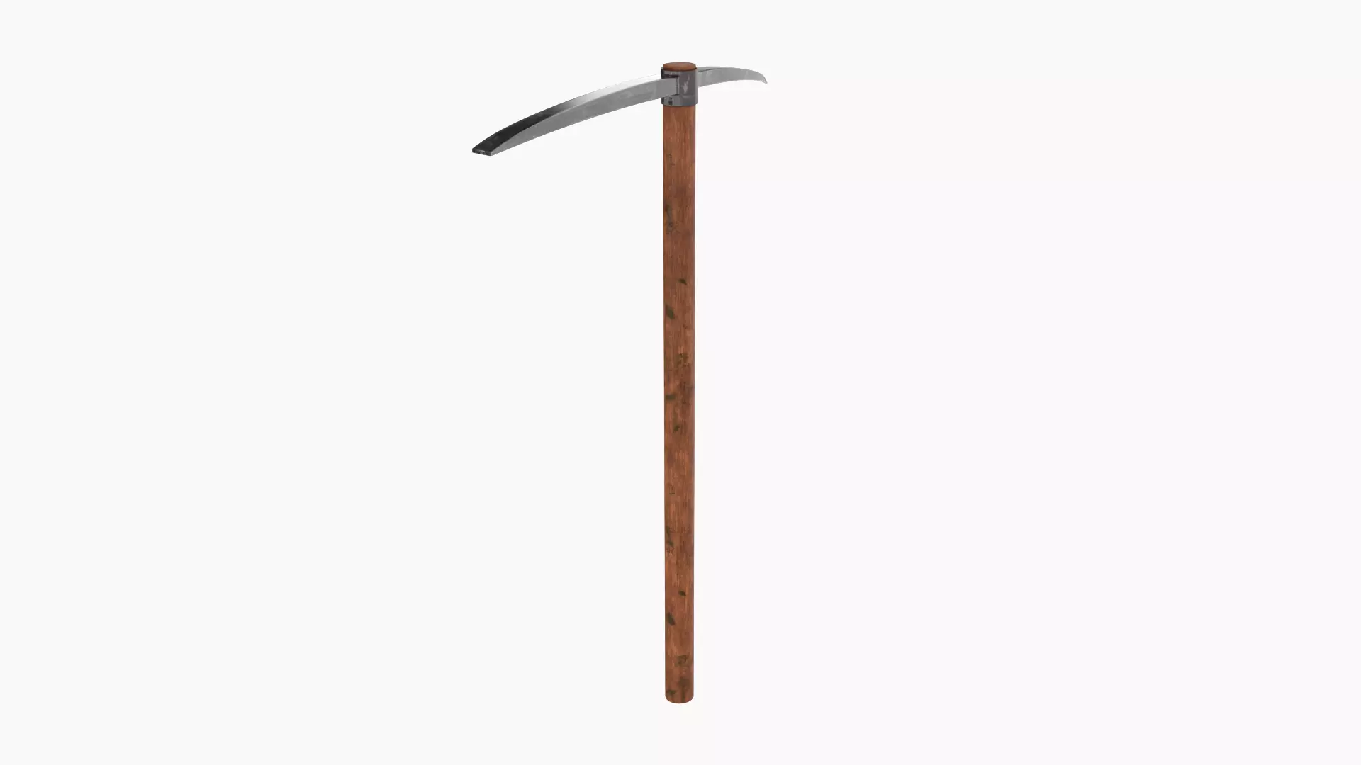 Pickaxe Low-poly 3D model_0