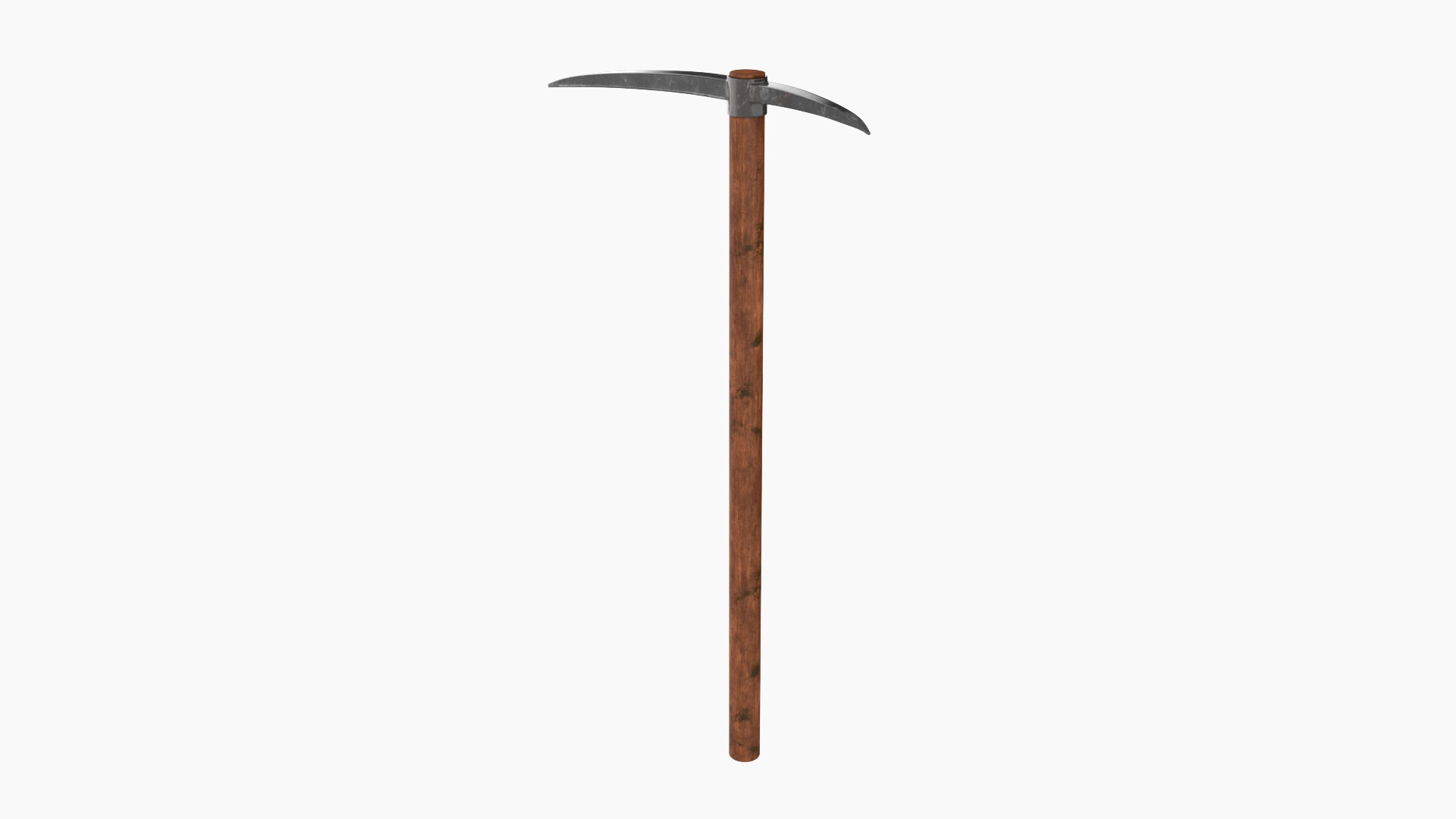 Pickaxe Low-poly 3D model_3