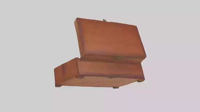 Wooden jewelry box