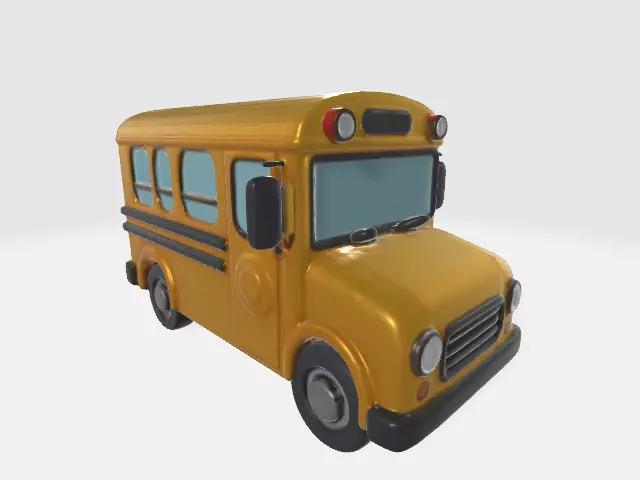 Shcool bus 3D model
