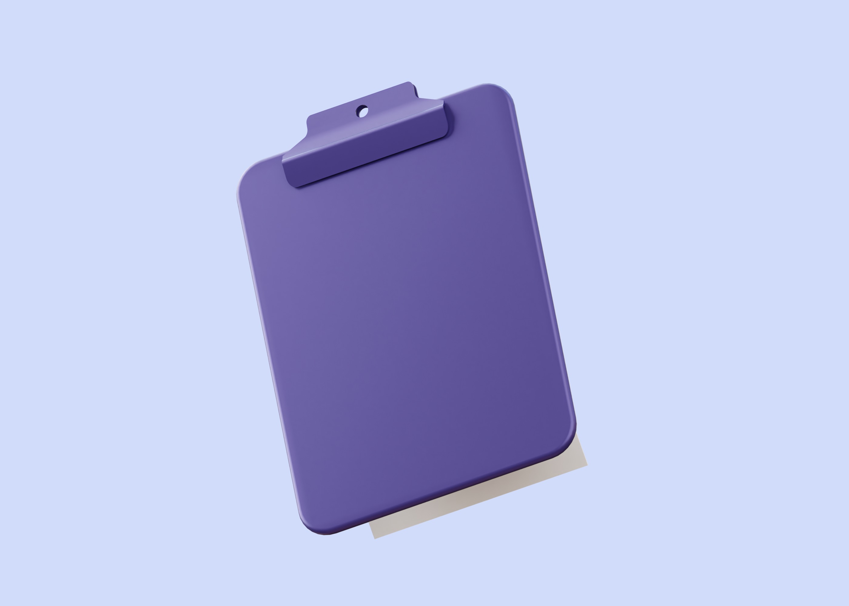 Finance Report 3D Illustration Low-poly 3D model_4