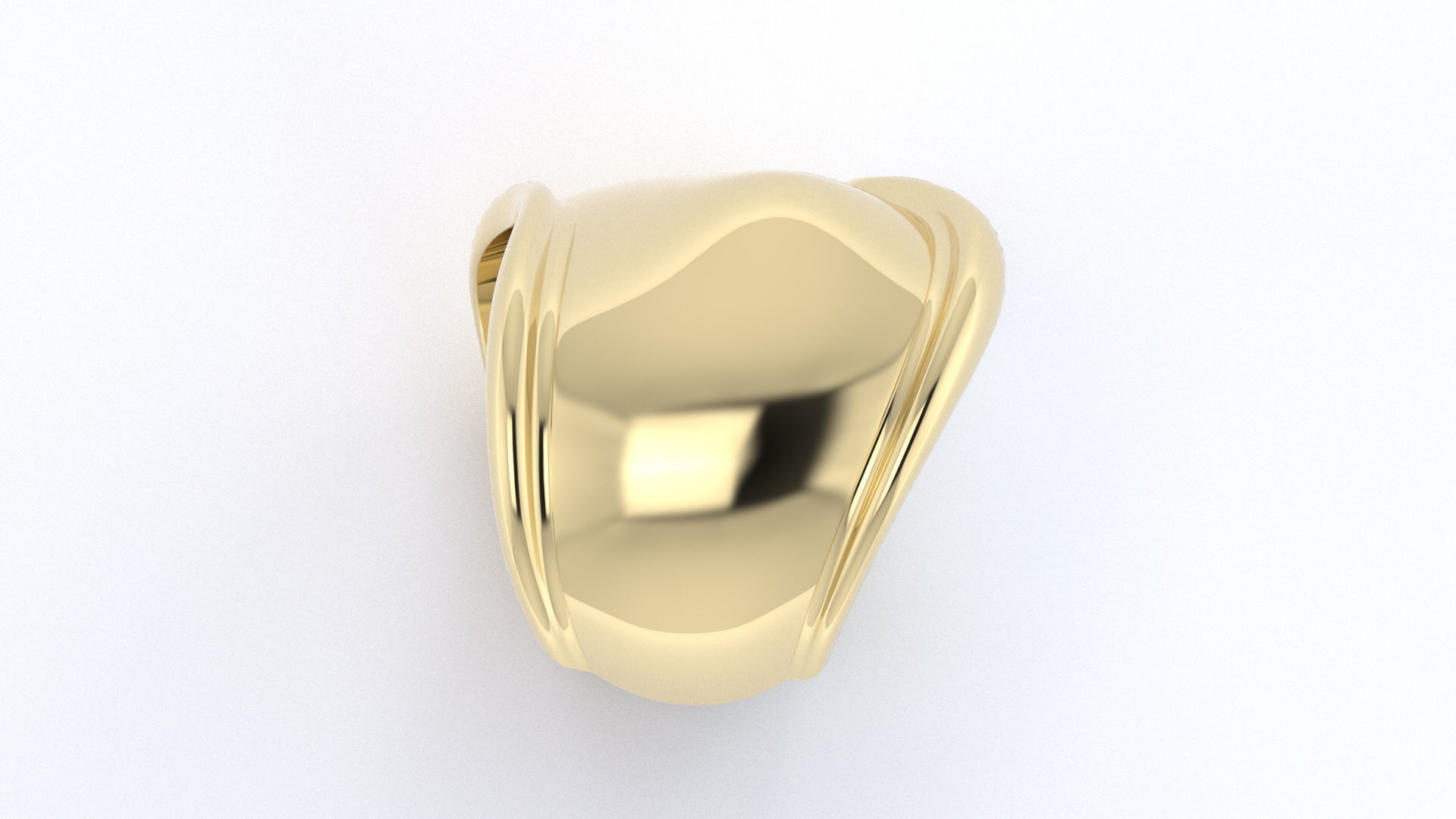 Small Bone Cuff Inspiration Tiffany 3D print model_4