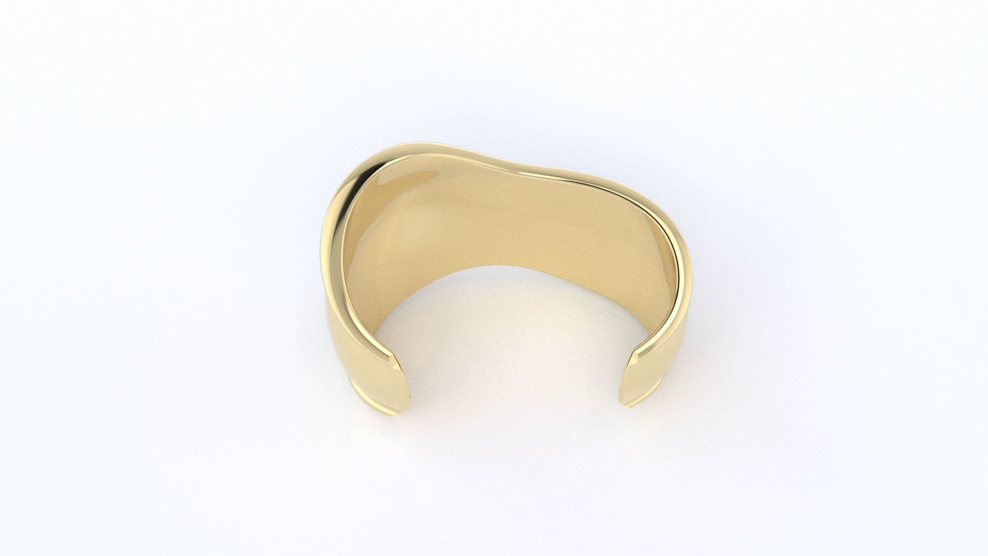 Small Bone Cuff Inspiration Tiffany 3D print model_6