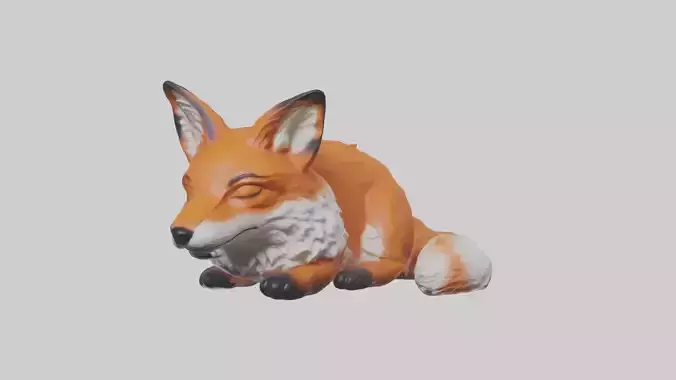 Sleeping Fox Model