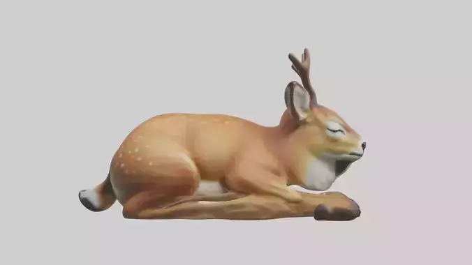 Sleeping Deer Model
