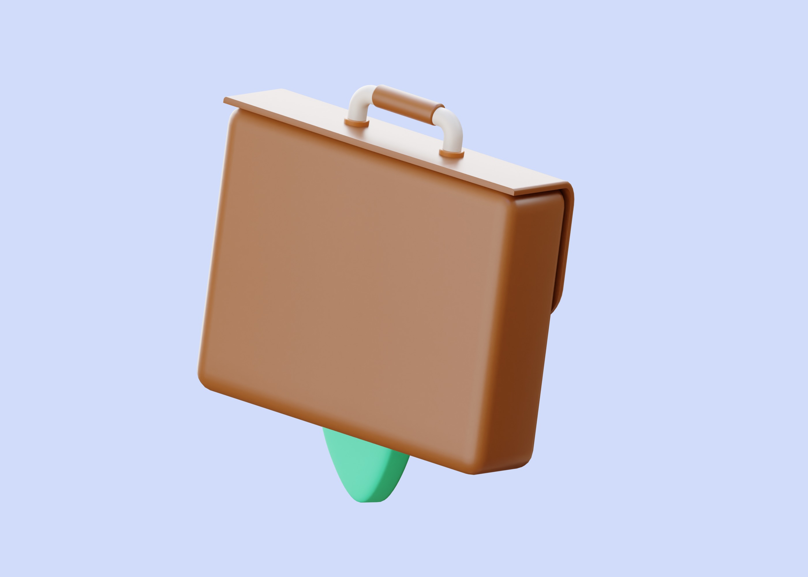 Insurance Portfolio 3D Illustration Low-poly 3D model_8