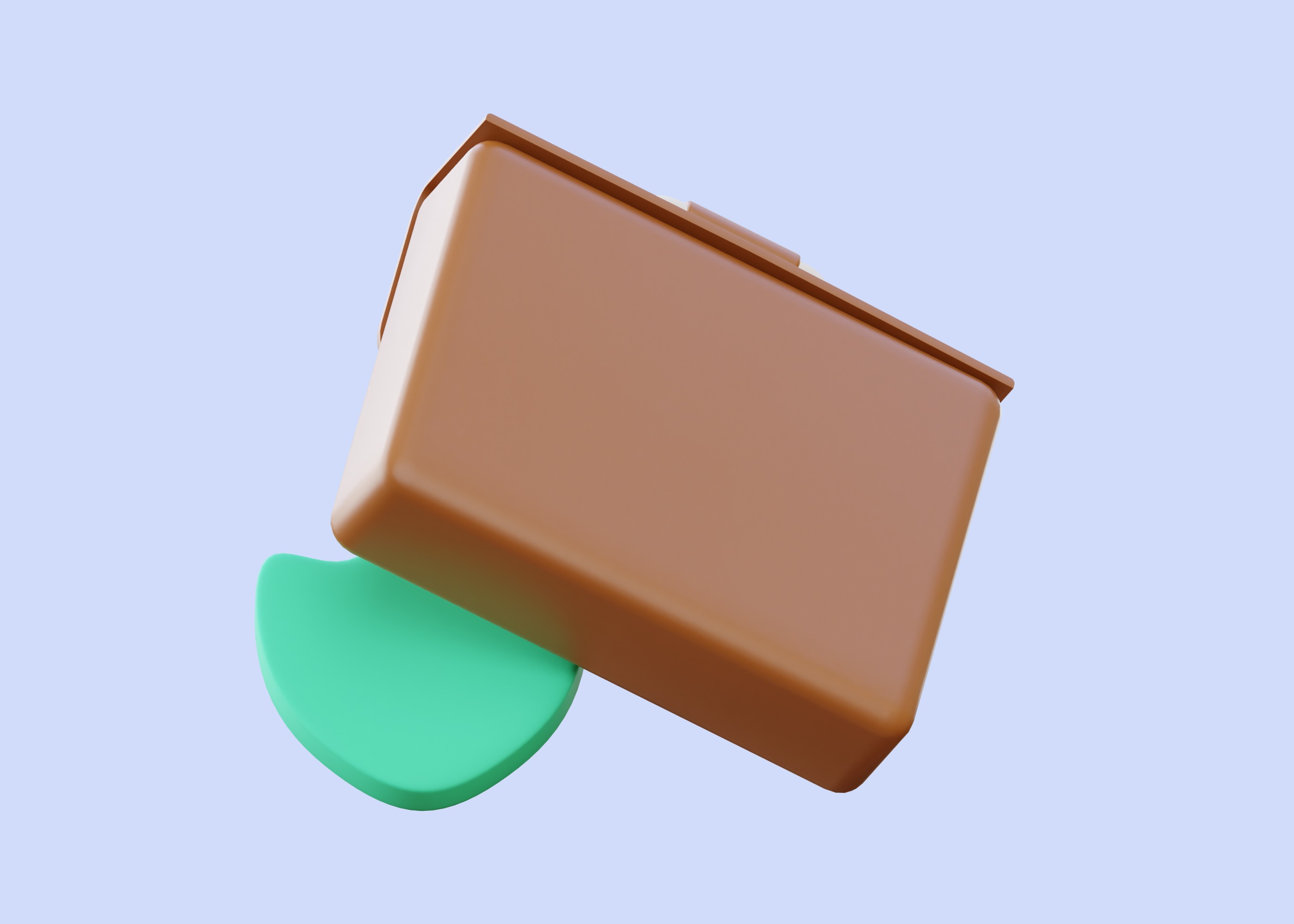 Insurance Portfolio 3D Illustration Low-poly 3D model_9