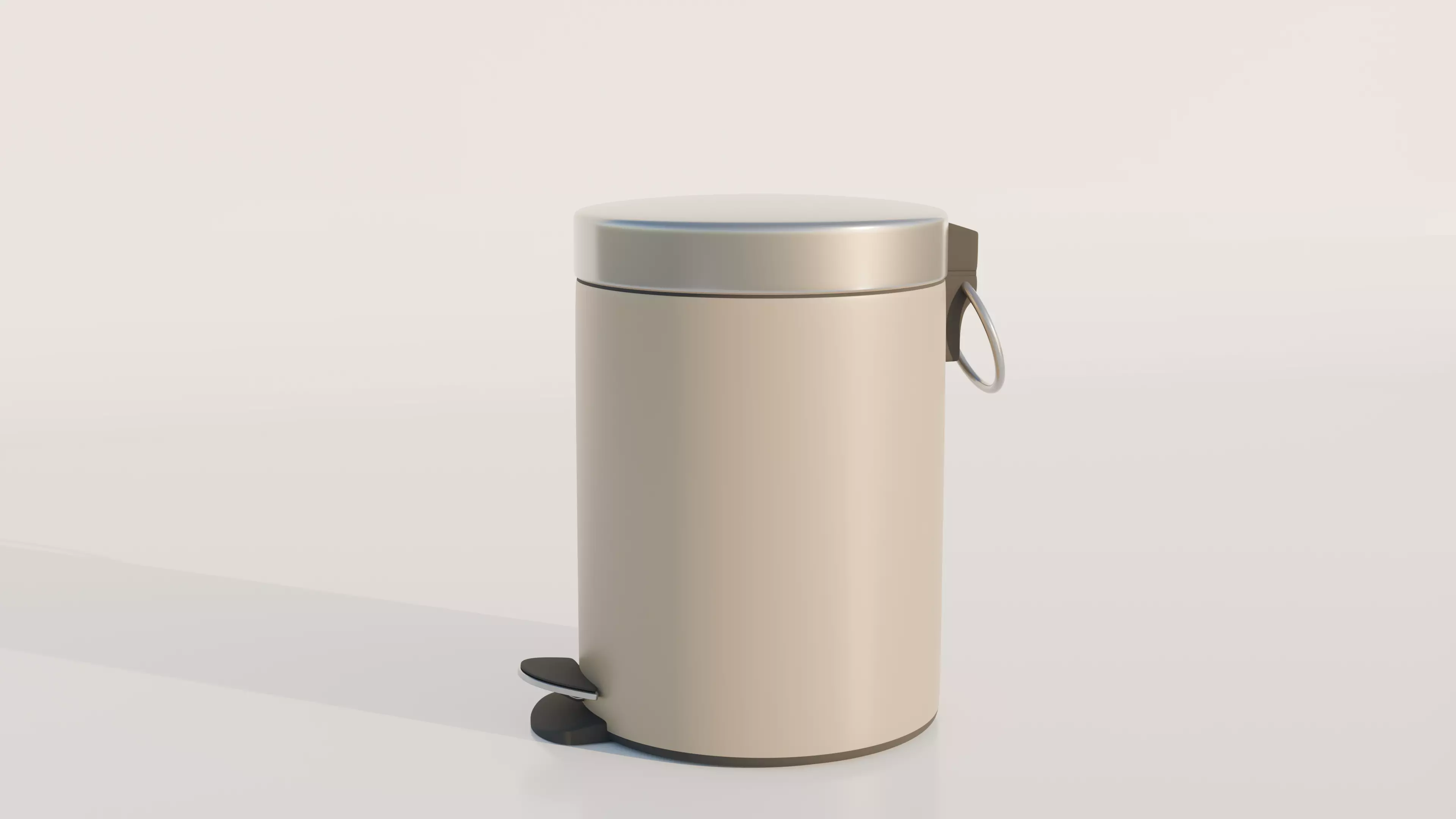 Pedal Waste Bin 3D model_0