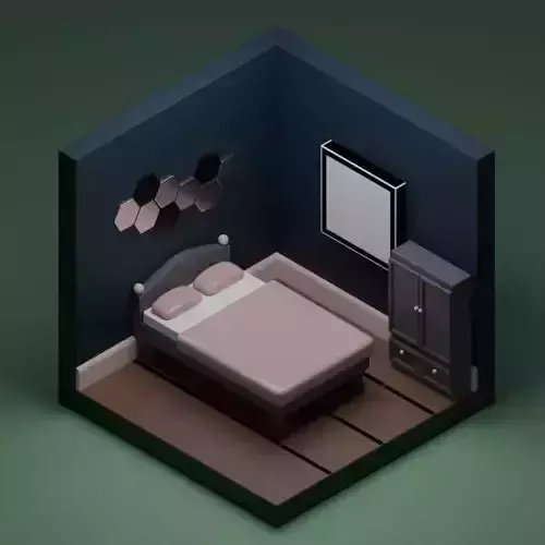  Minimalist Bedroom Scene