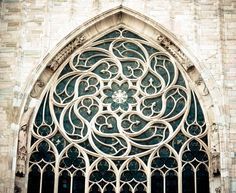 Gothic window 3D model_1