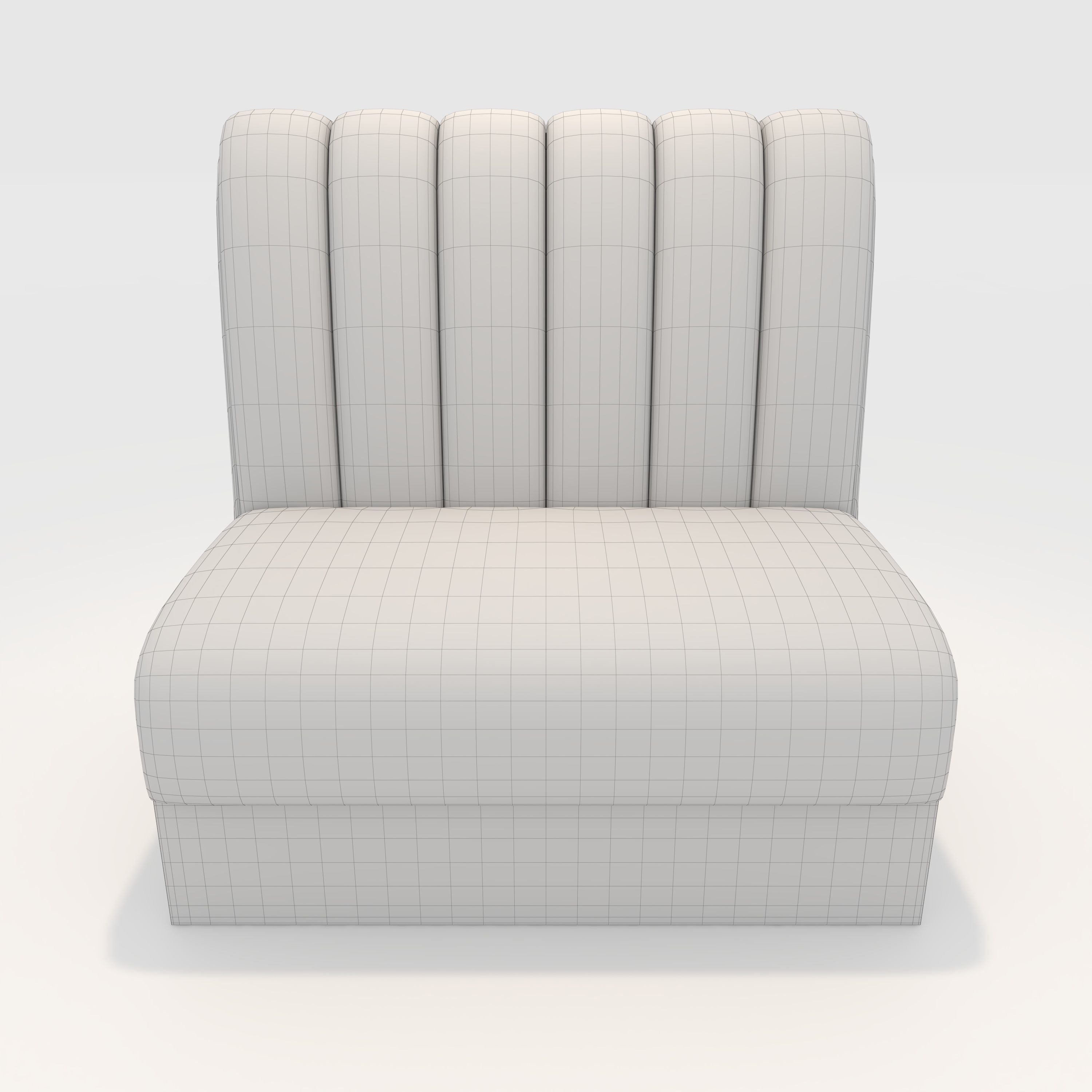 Sofa Cafe 1 3D model_3