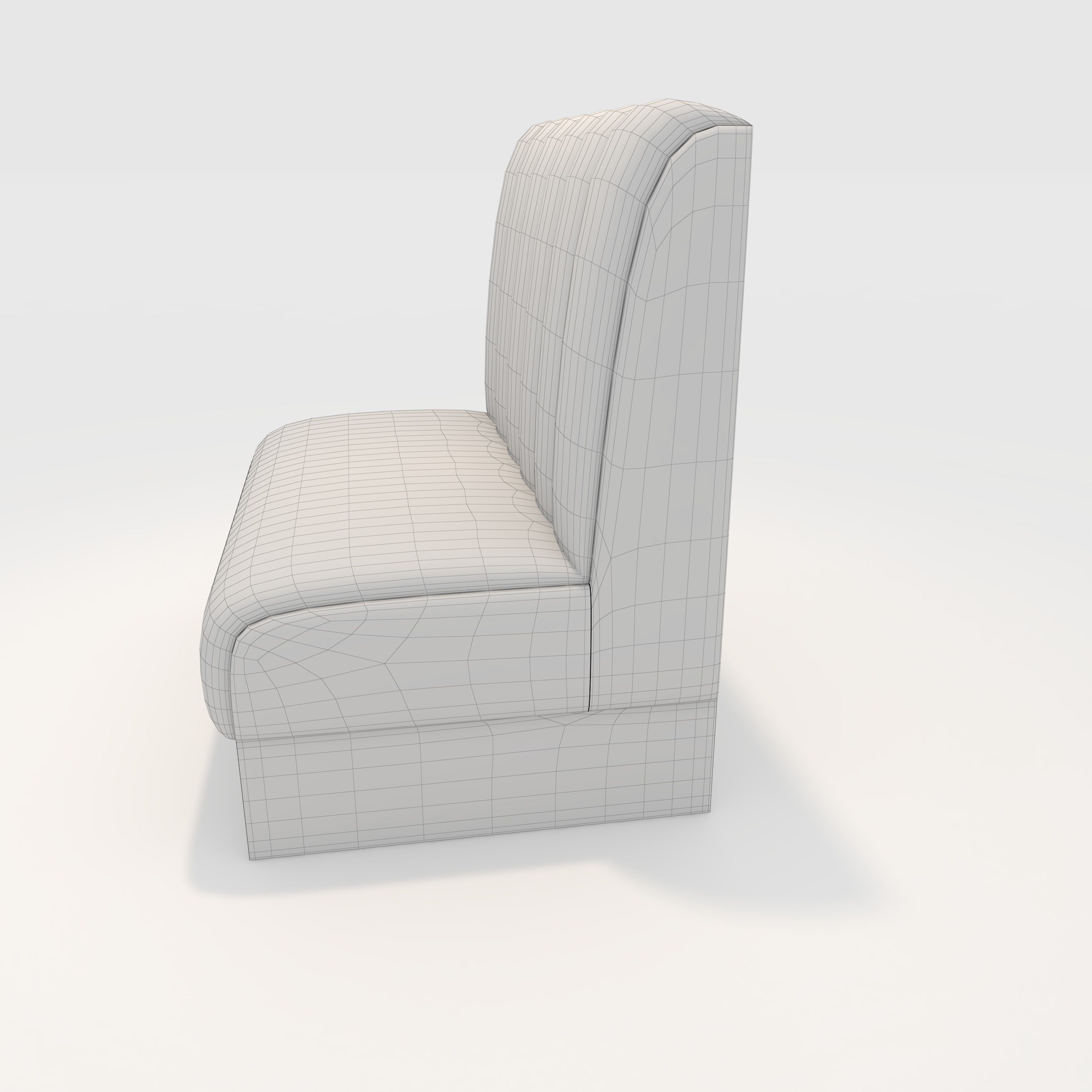 Sofa Cafe 1 3D model_5